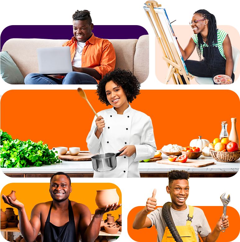 Kekoye Multiple skills and course certificate